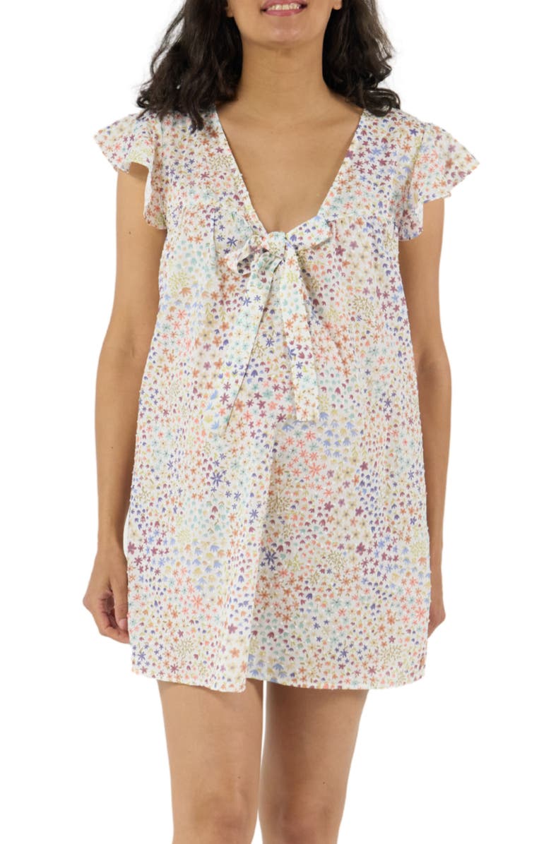 Cache Coeur Caroline Maternity and Nursing Nightdress, Alternate, color, Multicolor