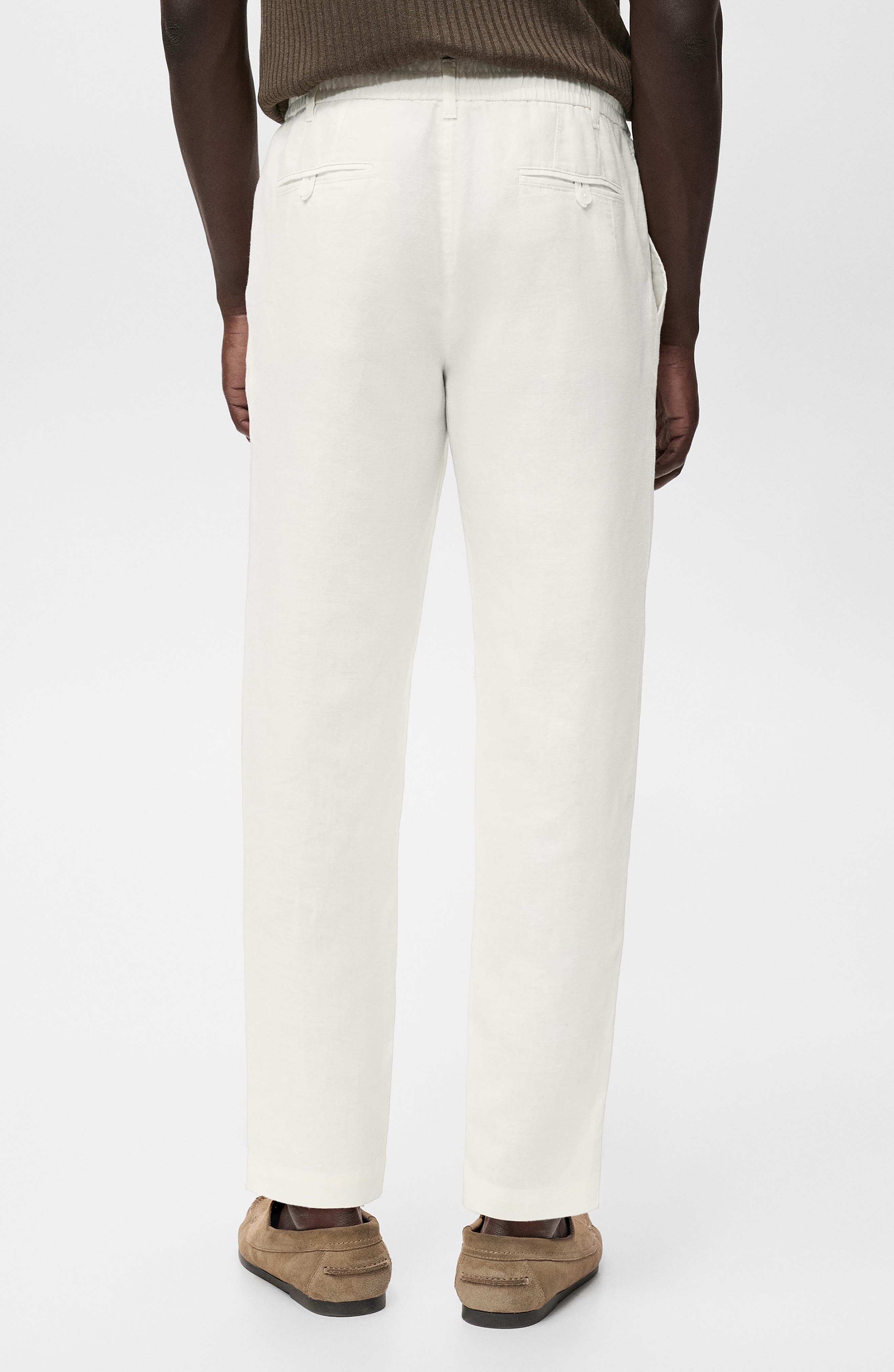 Slim Fit Drawstring Pants - image 2