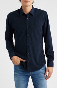 BOSS Roan Kent Corduroy Button-Up Shirt