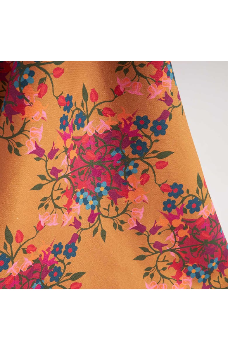 Sophie Williamson Design Tablecloth, Alternate, color, Orange