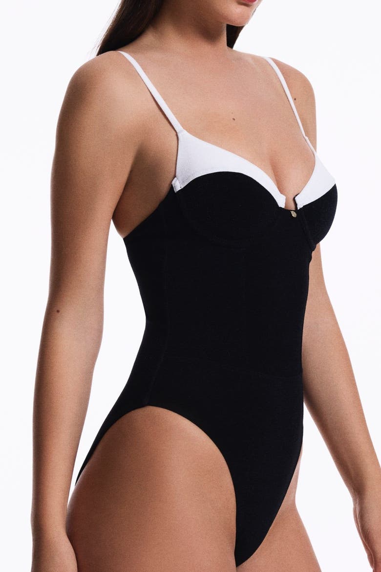 Clair Swimsuit, Alternate, color, Black
