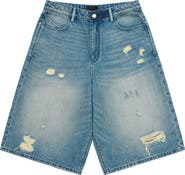 RtA Gustavo Oversize Denim Bermuda Shorts