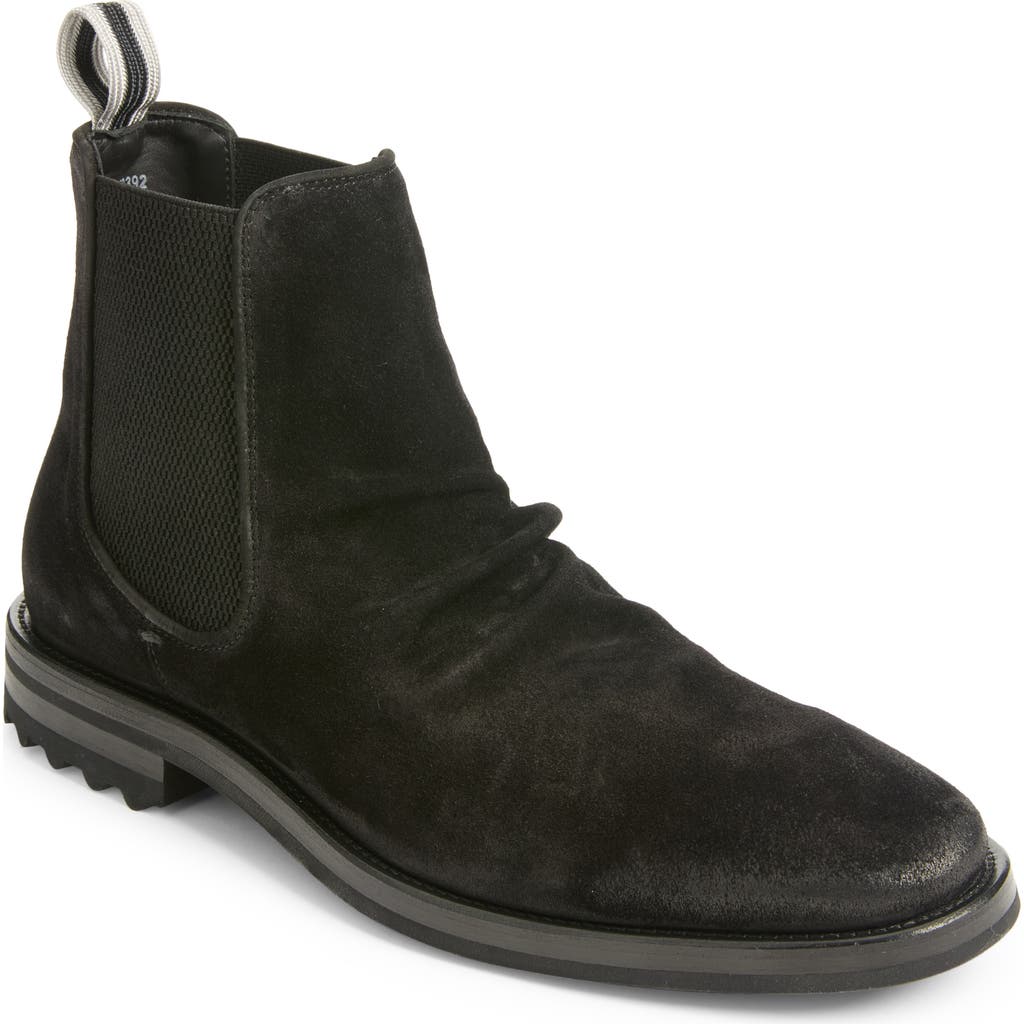 John Varvatos Freeman Chelsea Boot In Black