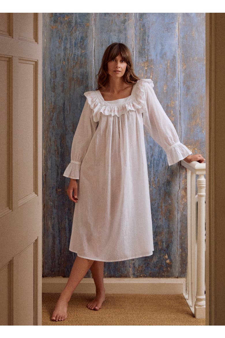 Frankie Nightdress, Alternate, color, White
