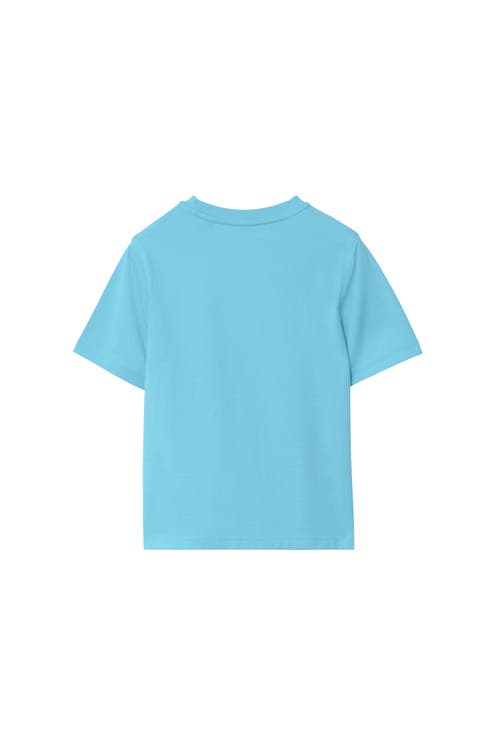 Burberry Childrens Cotton T-shirt In Lizard