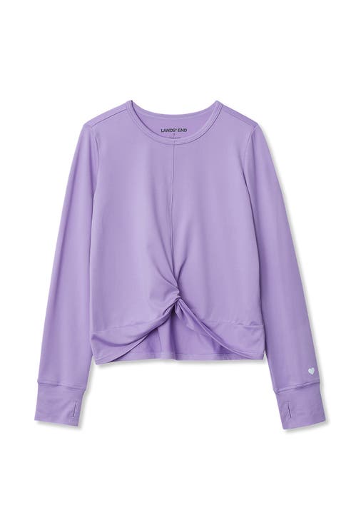 Girls Active Long Sleeve Twist Top