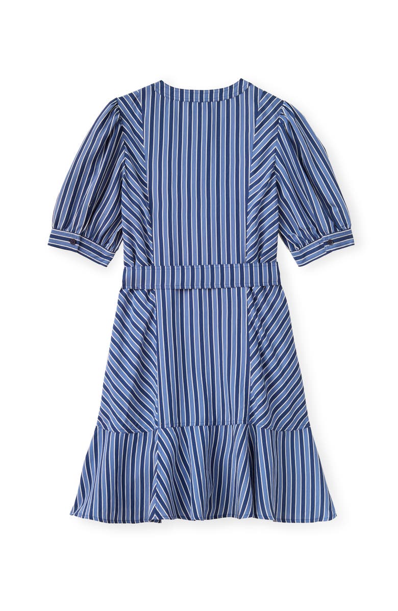 Cartolina Bonnie Striped Mini Dress, Alternate, color, Coastal Stripe