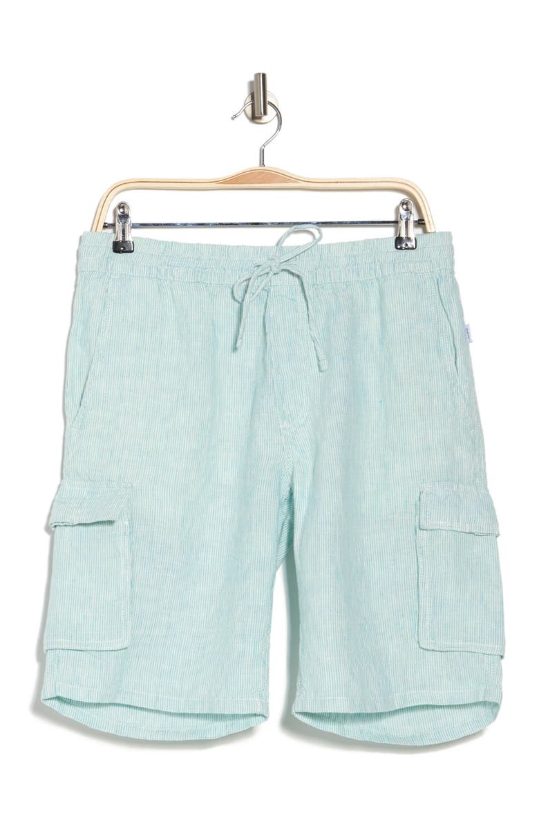 Onia Tom Linen Cargo Shorts, Alternate, color,