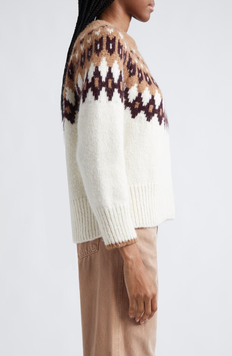 Veronica Beard Anne Fair Isle Sweater, Alternate, color, 