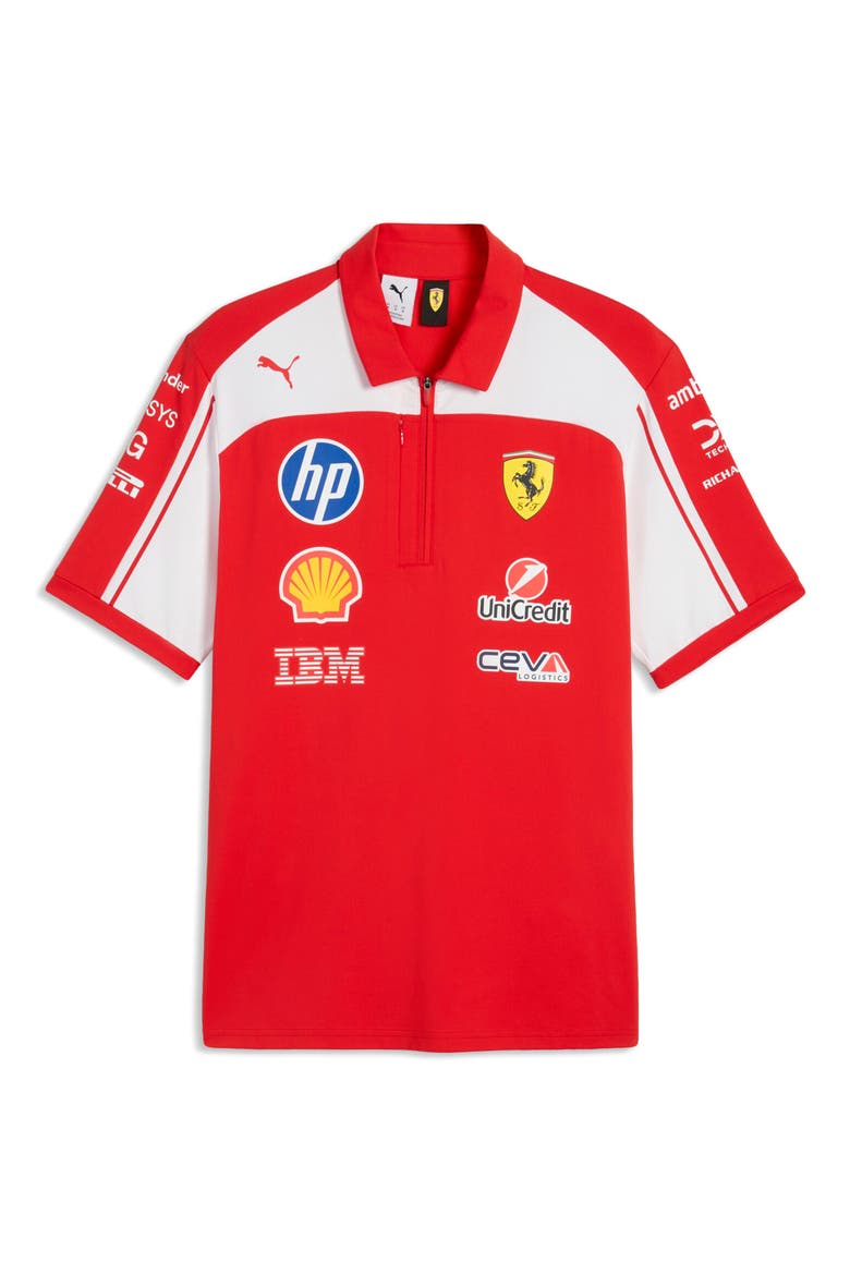Scuderia Ferrari HP Replica Polo, Main, color, PUMA RED