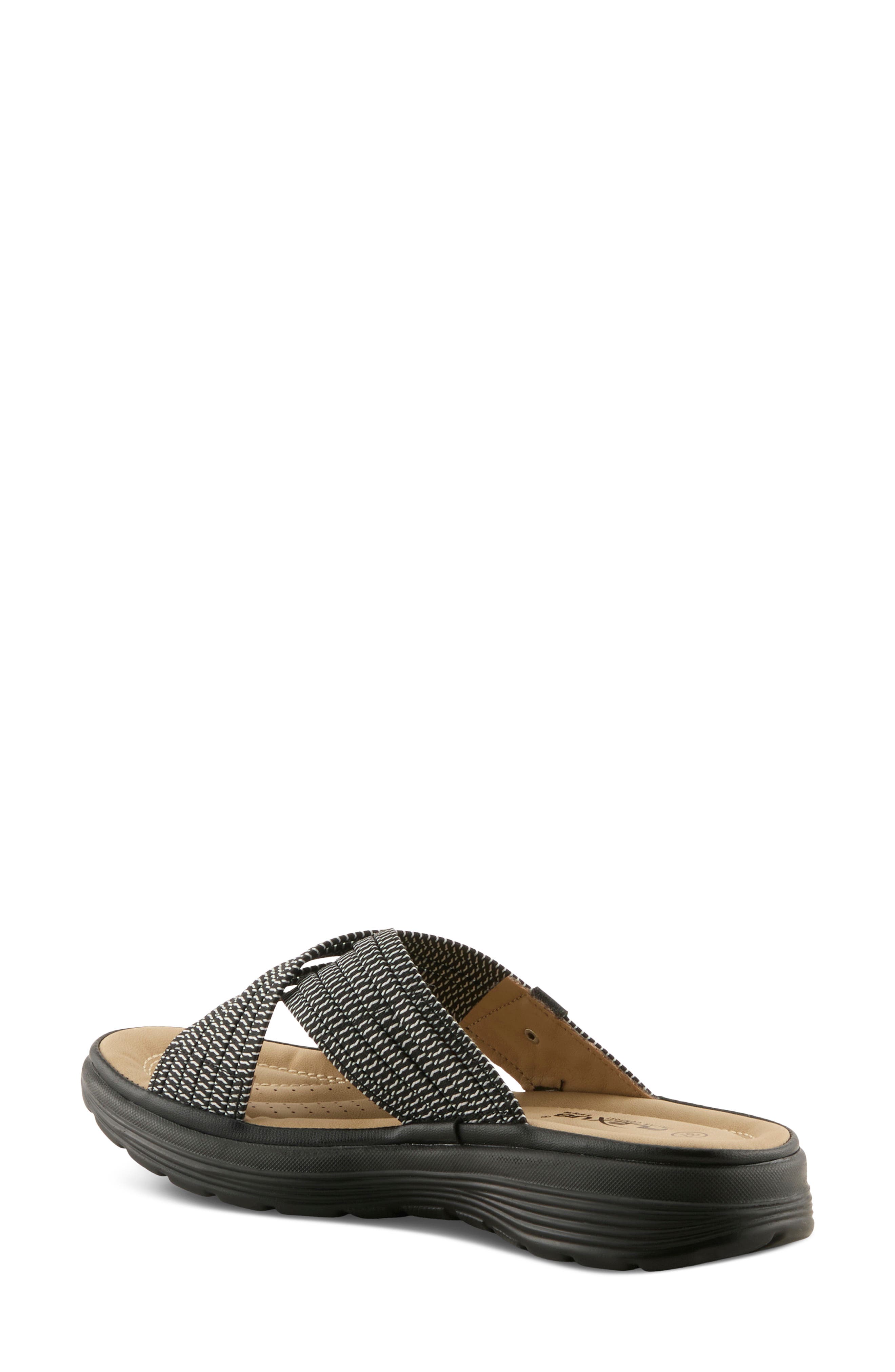 Flexus by Spring Step Gaspie Sandal, Alternate, color, Black