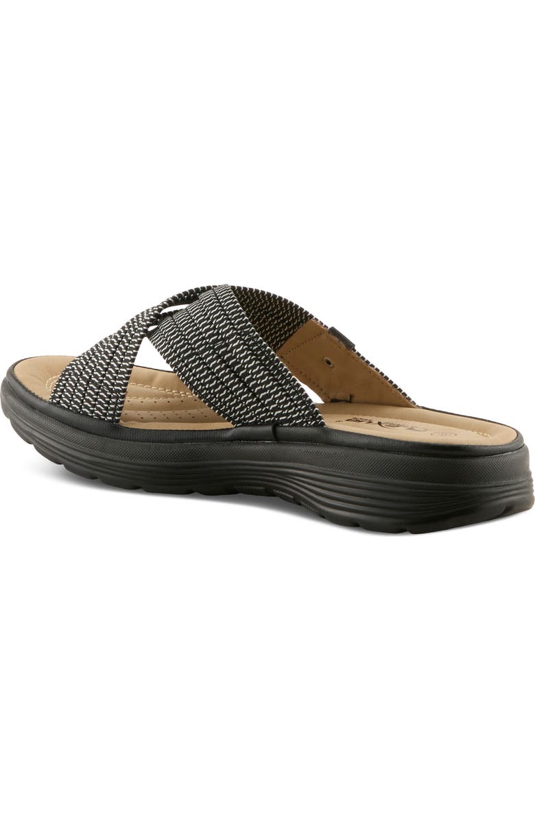 Flexus by Spring Step Gaspie Sandal, Alternate, color, Black