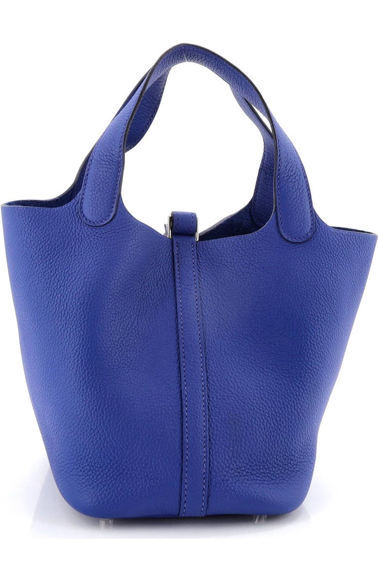 Pre-Owned Hermes Picotin Lock Bag Maurice PM, Alternate, color, Bleu Royal