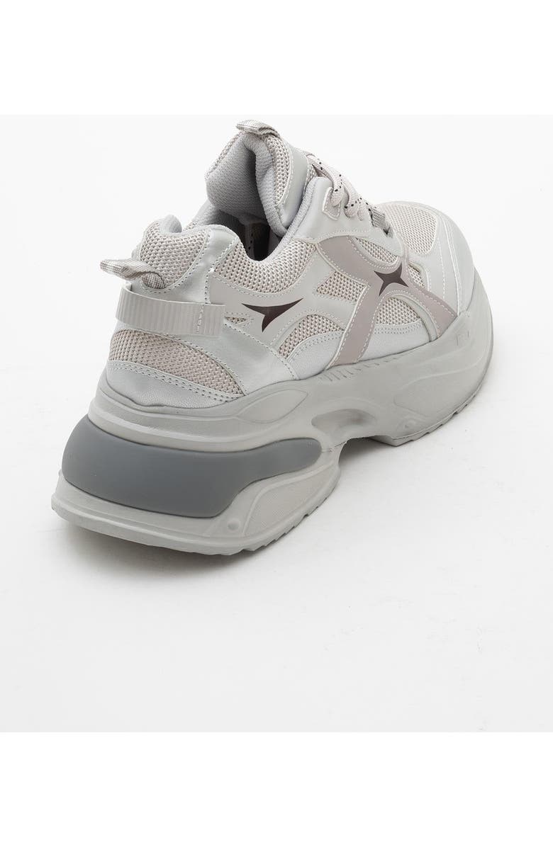 Prologue Shoes Marron Sport Sneakers, Alternate, color, Silver Faux Leather