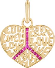 EDEN PRESLEY Peace & Love Pendant