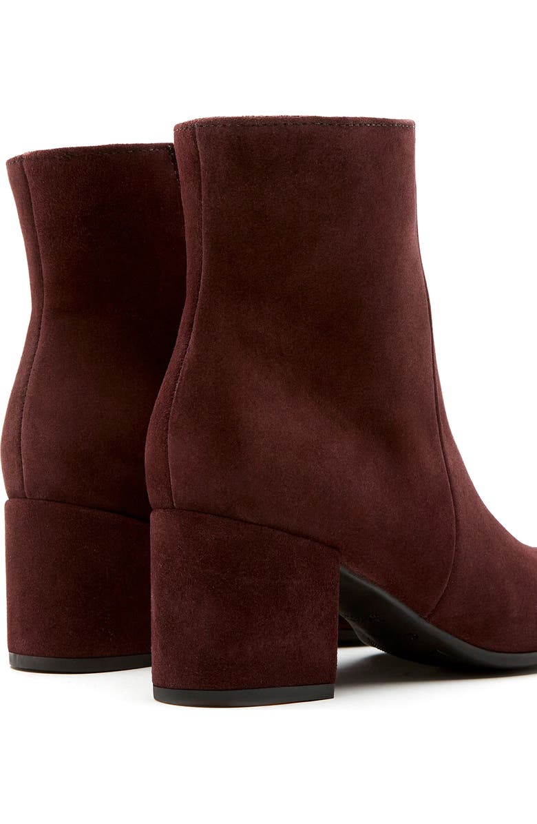 La Canadienne Joanie City Dry<sup>™</sup> Waterproof Bootie, Alternate, color, Wine Suede