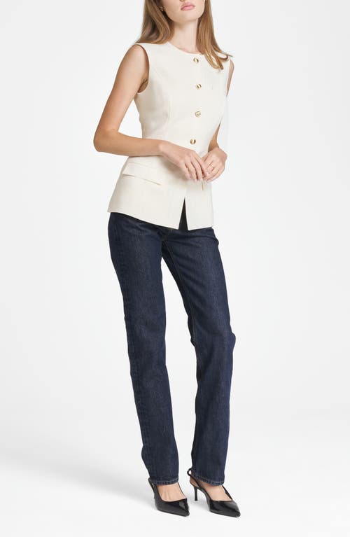 WAYF WAYF DELLA BUTTON-UP VEST 