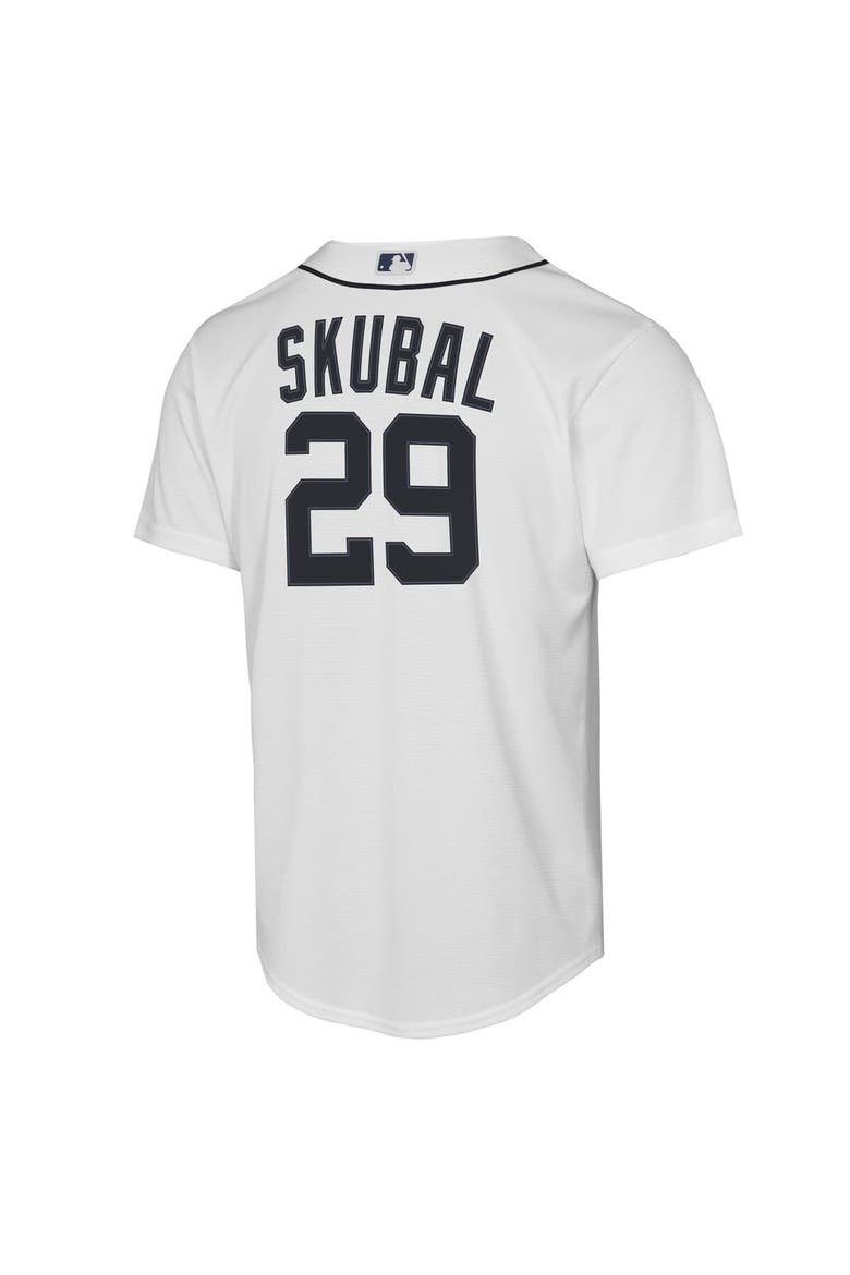 Youth Nike Tarik Skubal White Detroit Tigers Home Replica Player Jersey, Alternate, color, White