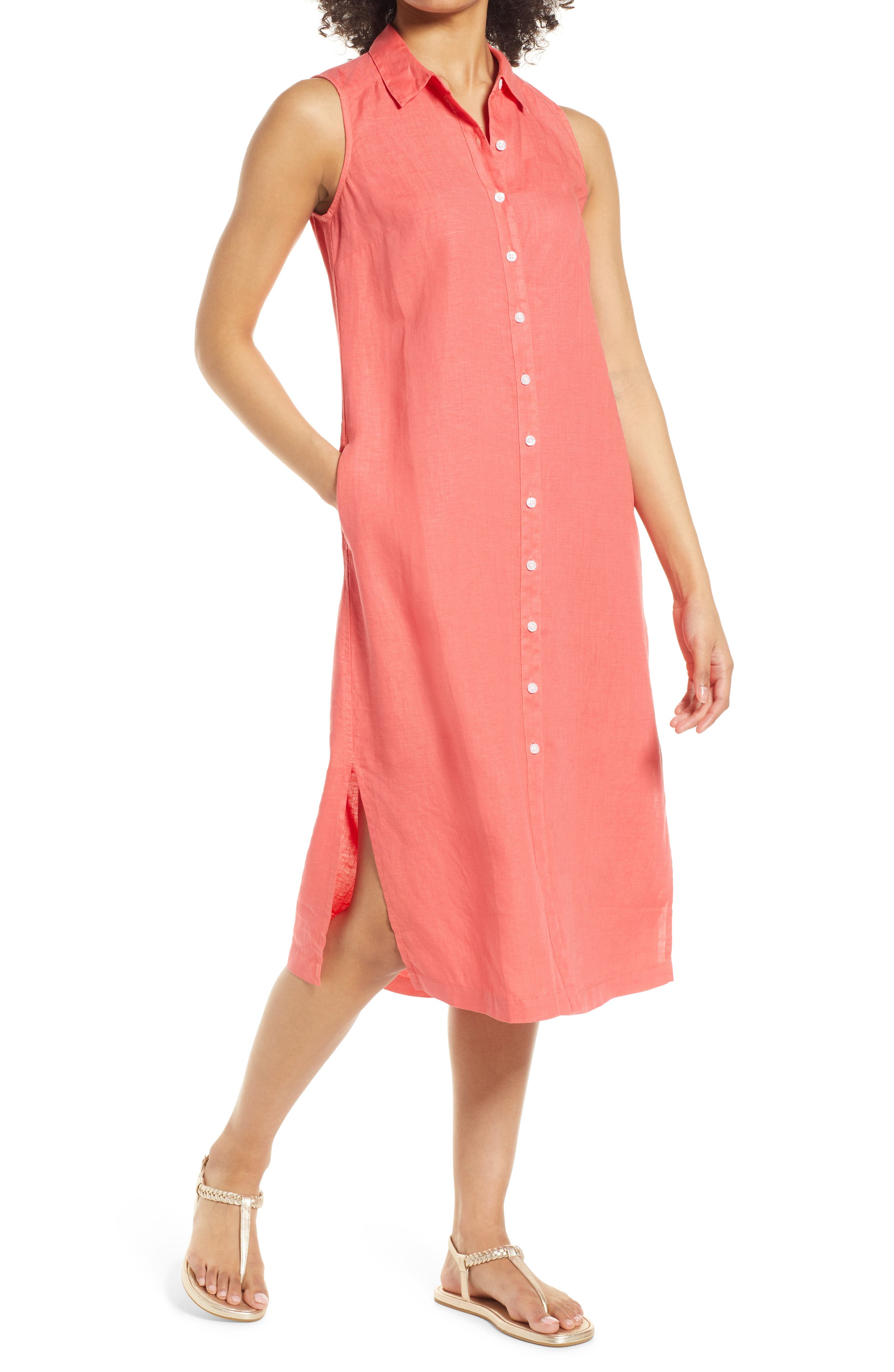 Tommy Bahama Two Palms Linen Shirtdress