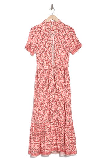 MAX STUDIO MAX STUDIO SHORT SLEEVE SHIRTDRESS