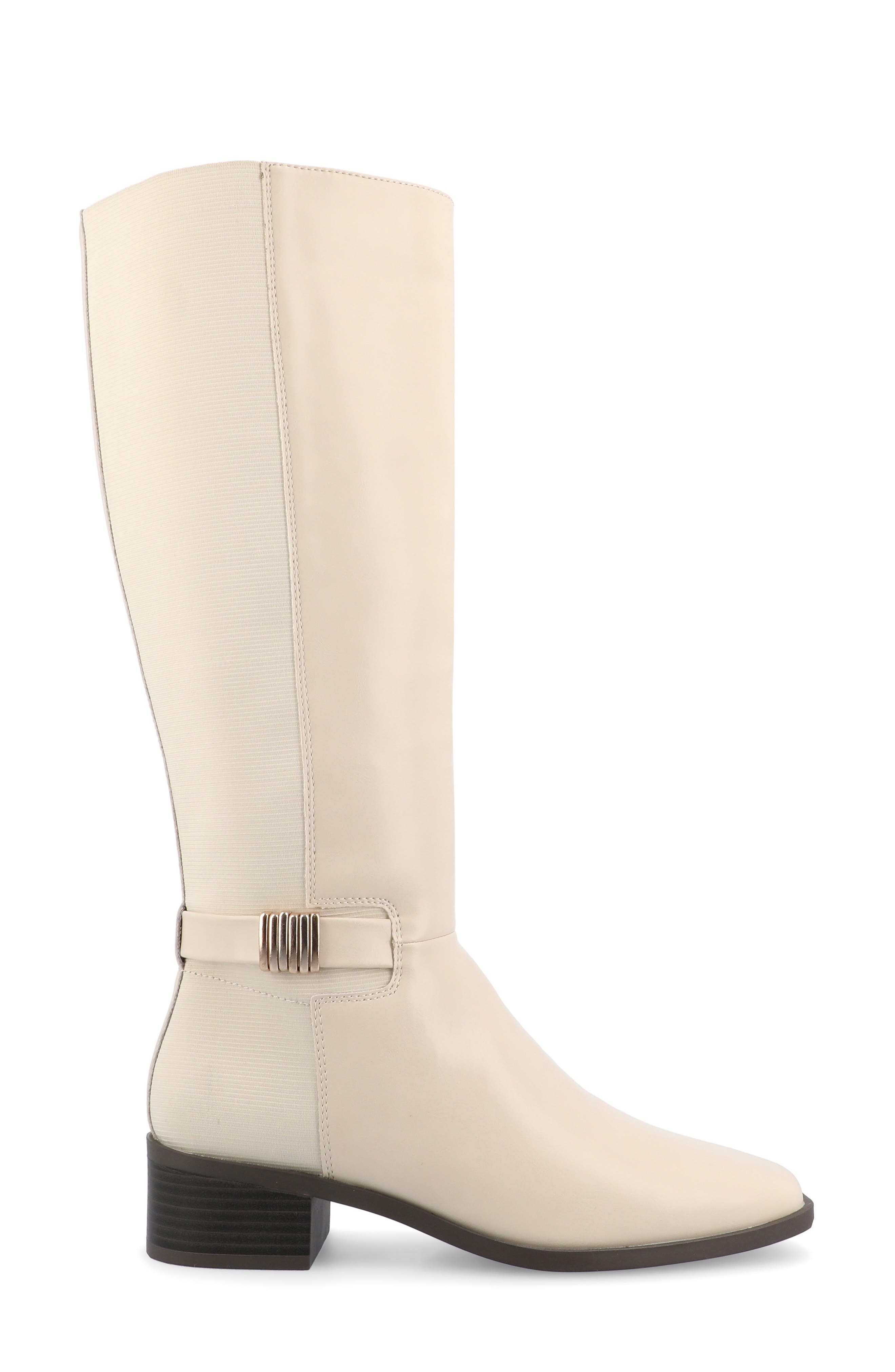 Journee Collection Londyn Boot, Alternate, color, Bone