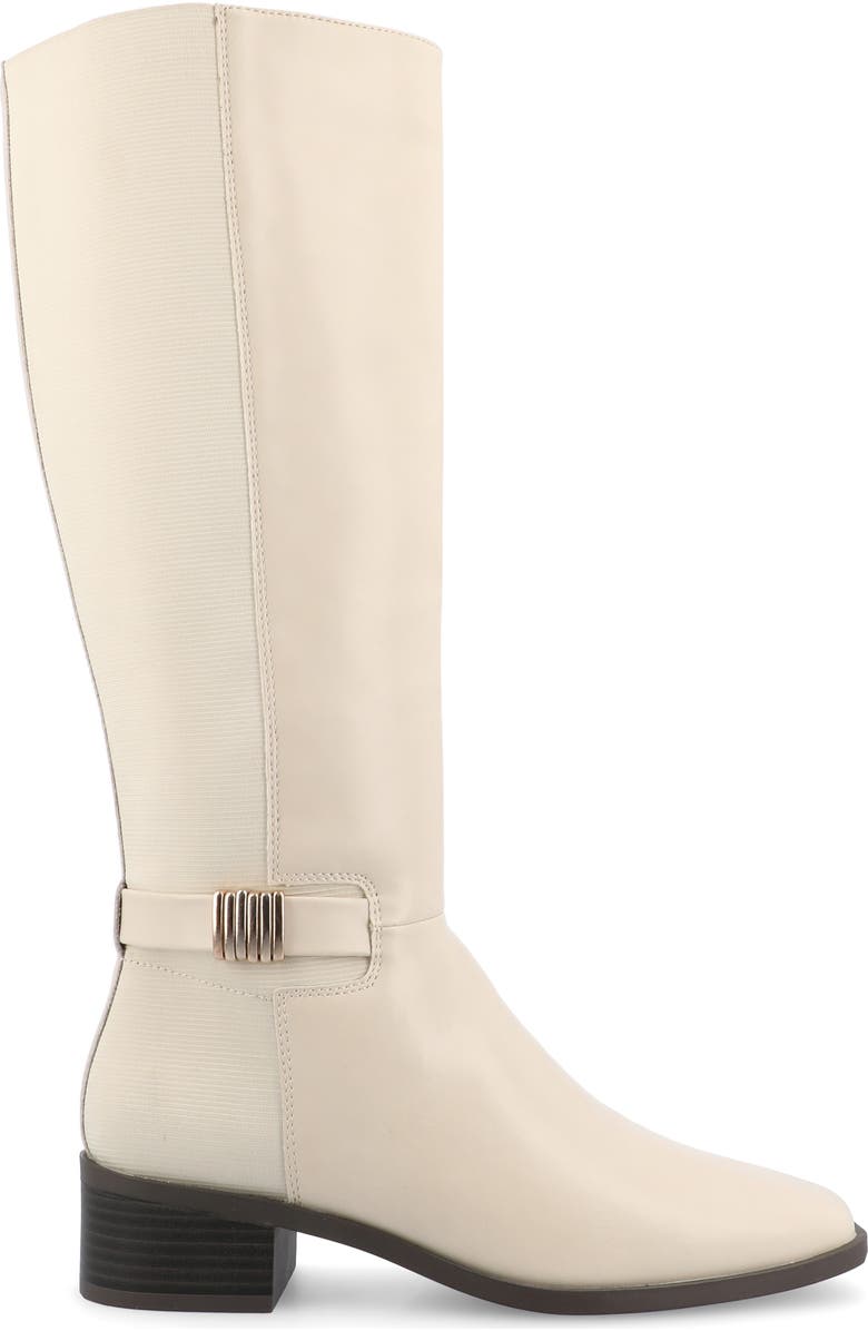 Journee Collection Londyn Boot, Alternate, color, Bone