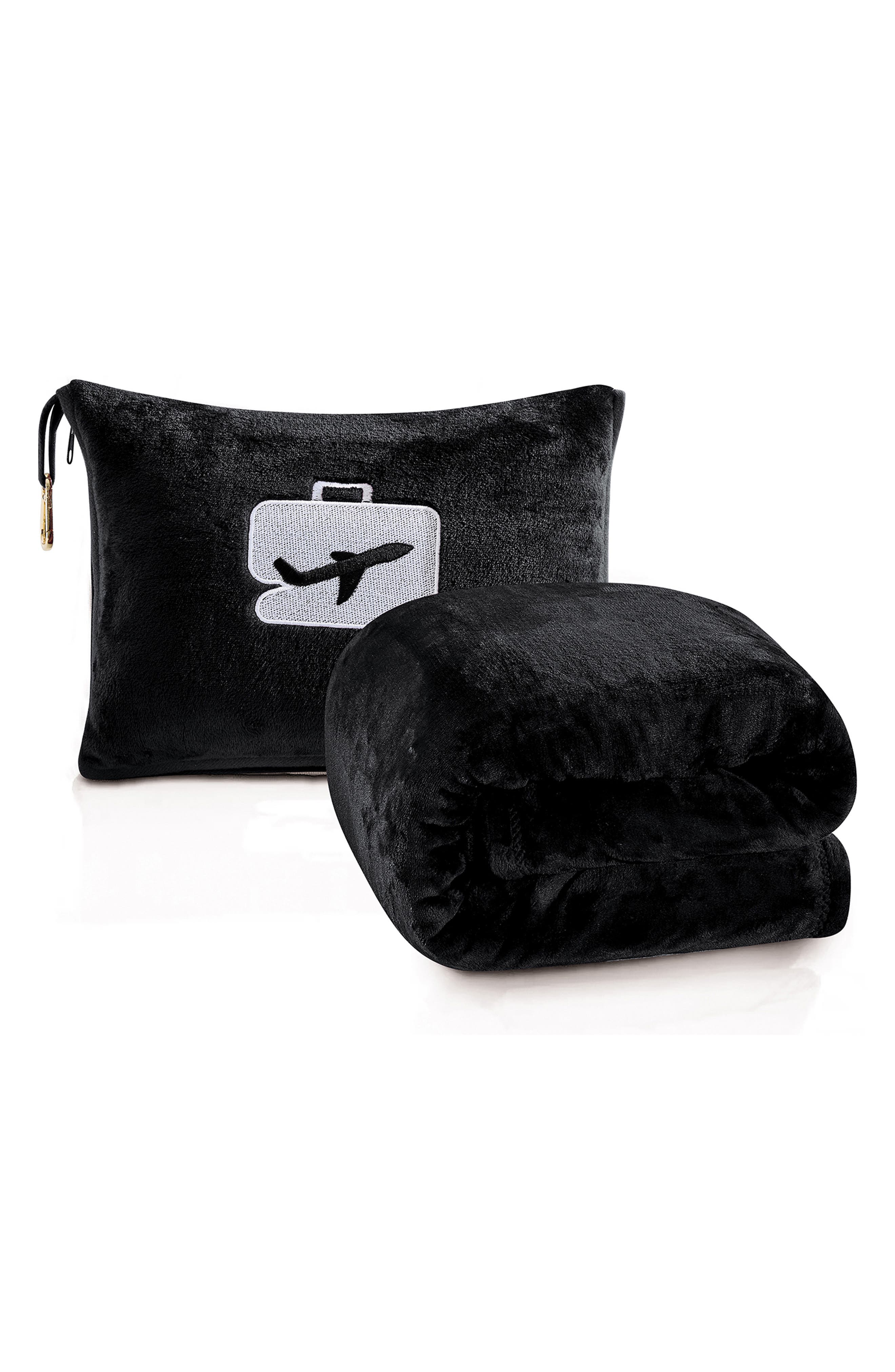 Luxury Home Comfort Fly 2-in-1 Travel Blanket & Pillow