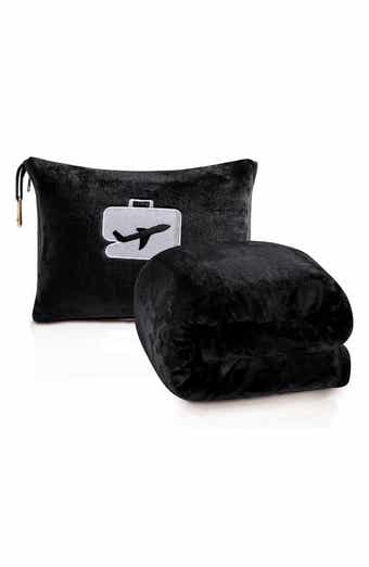 Luxury Home Comfort Fly 2-in-1 Travel Blanket & Pillow