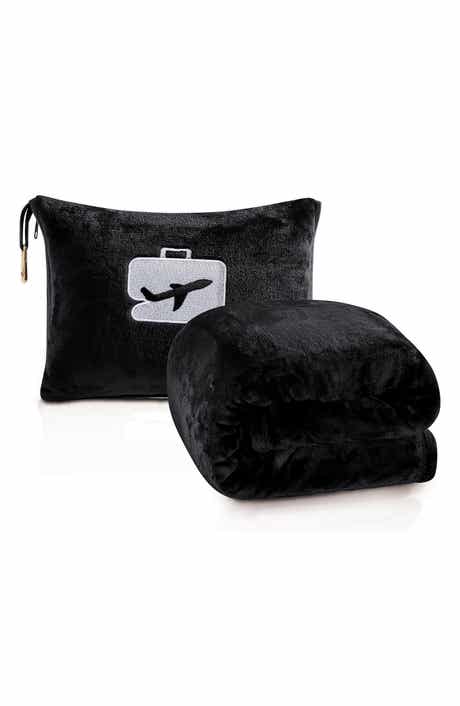 Luxury Home Comfort Fly 2-in-1 Travel Blanket & Pillow