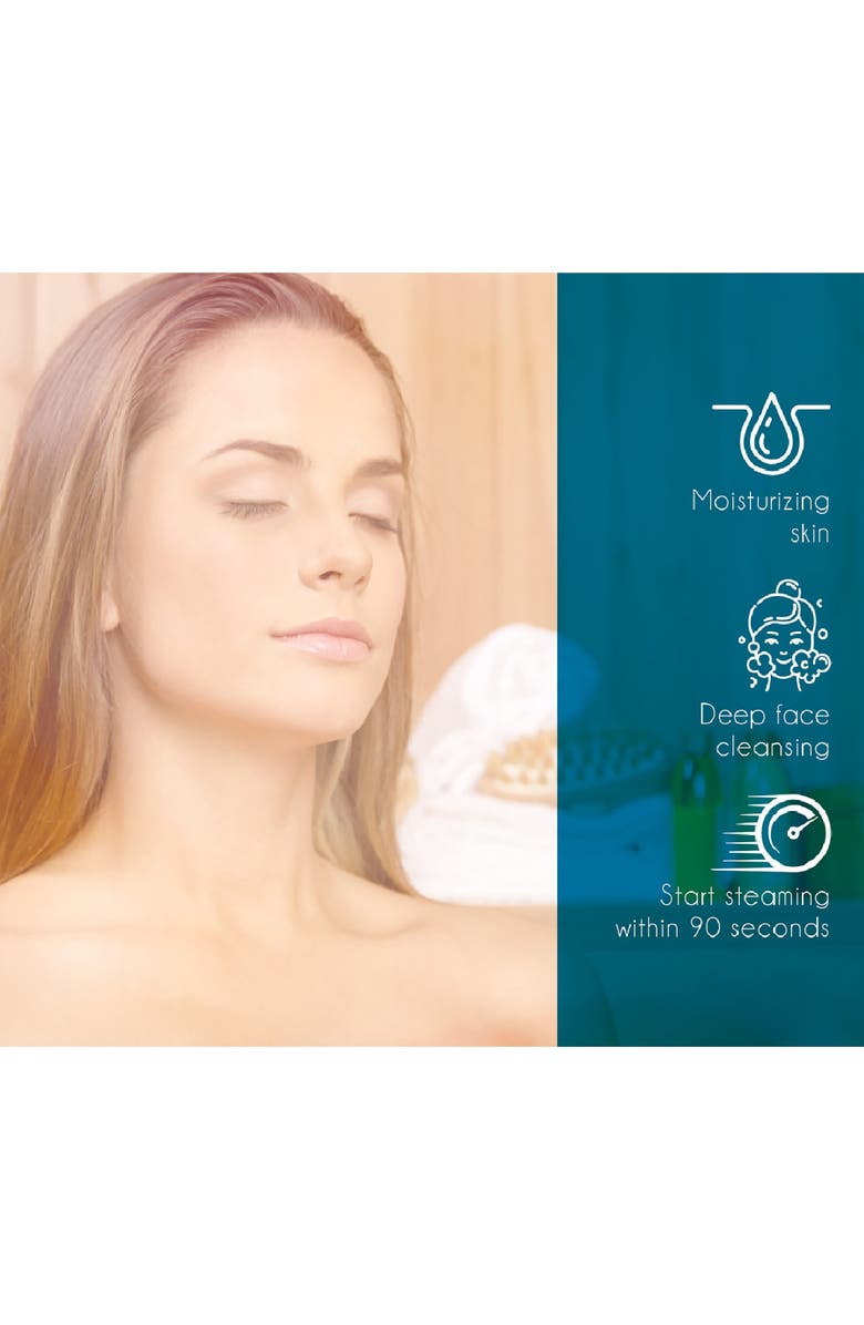 PURSONIC Facial Steamer Hot Mist Moisturizing Spa, Alternate, color, 