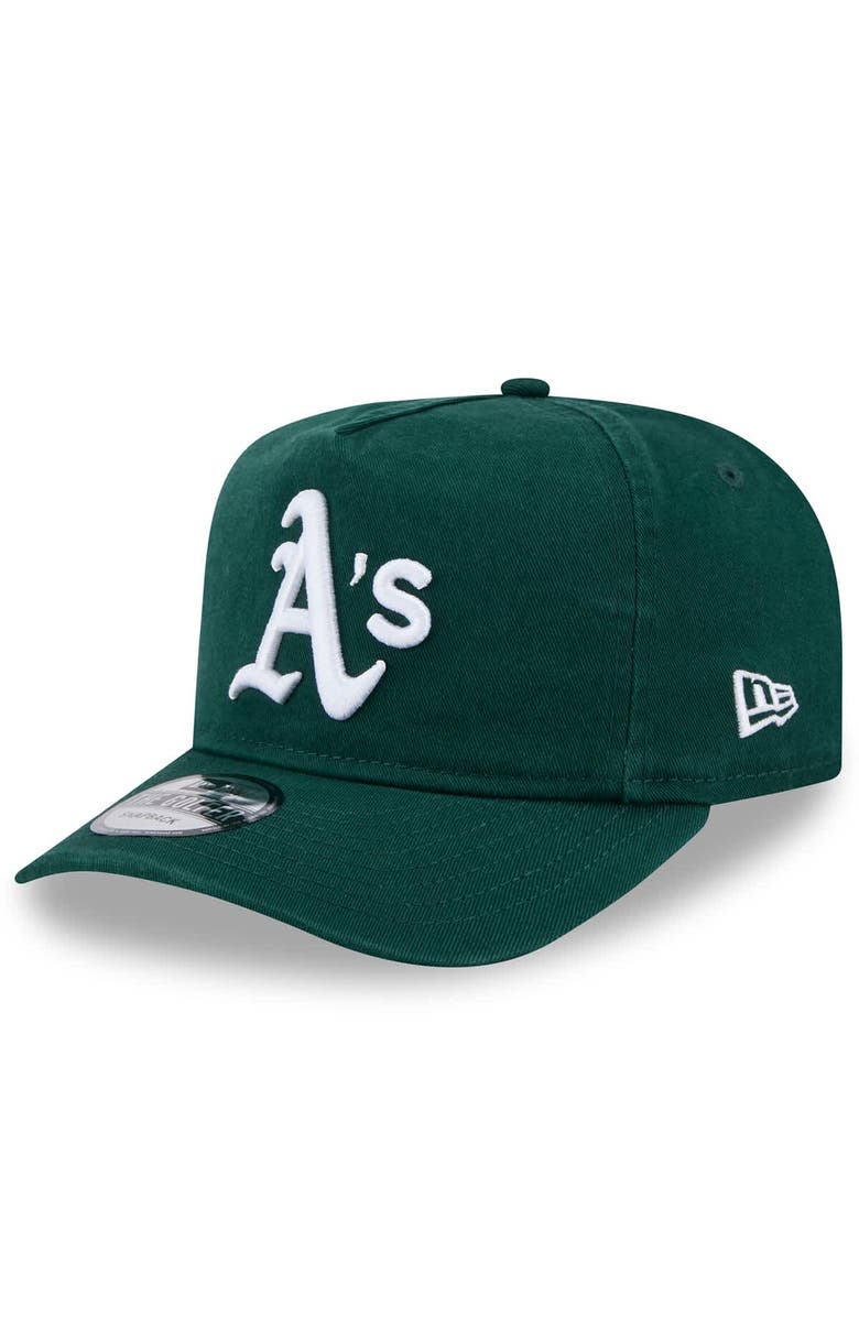 New Era Men's New Era  Green Athletics 2025 Jackie Robinson Day Golfer Adjustable Hat, Alternate, color, 