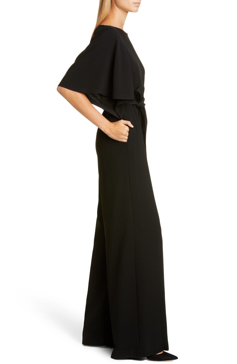Lafayette 148 New York Lafayette Annette Belted Wide Leg Jumpsuit, Alternate, color,