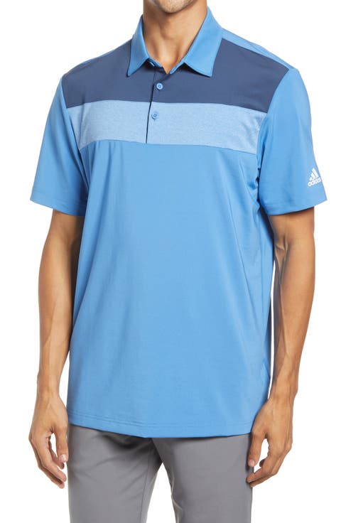 Men's Stretch Colorblock Polo Shirt