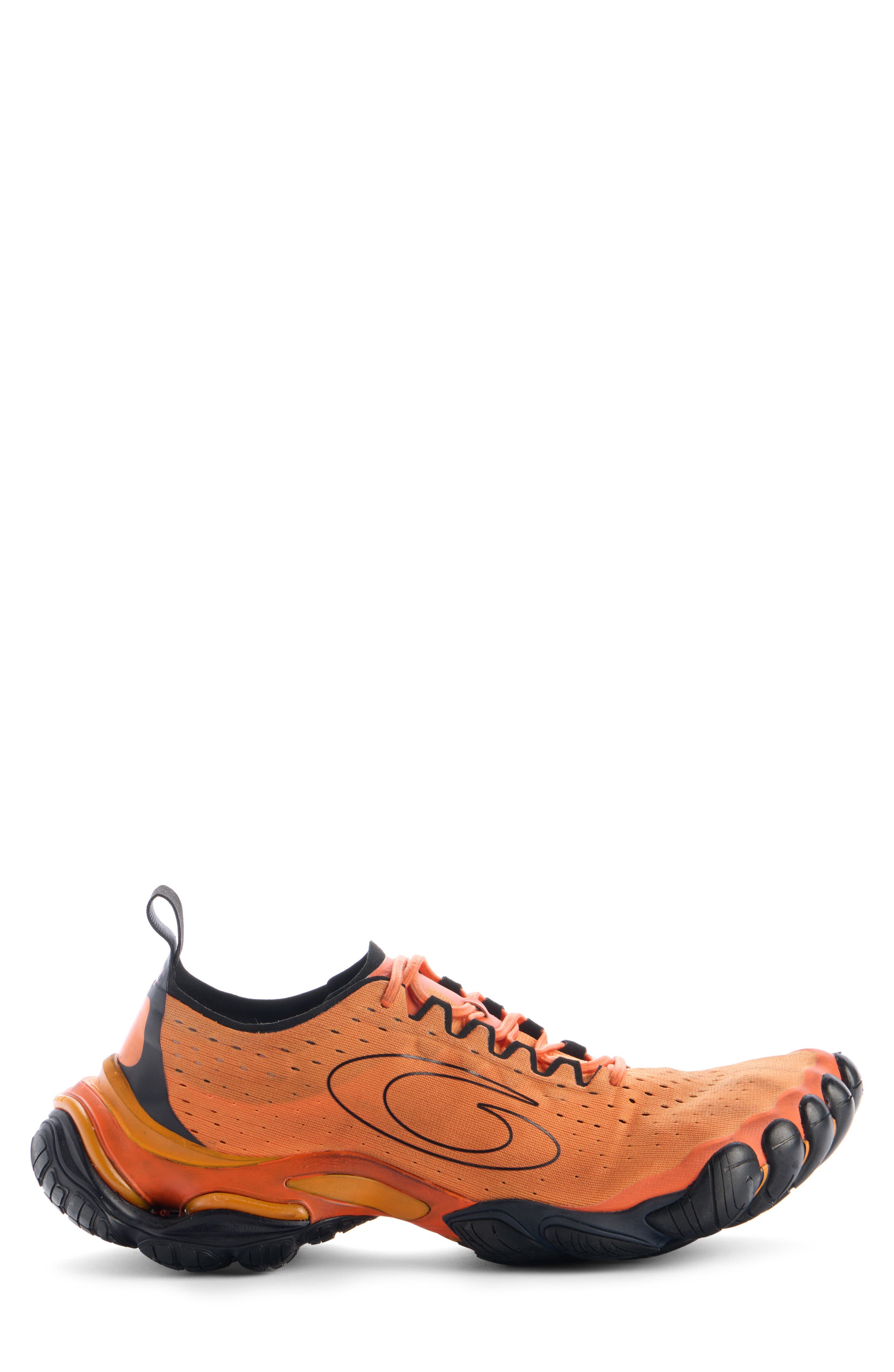 Anatomic Runner Sneaker, Alternate, color, ORANGE/ GREY/ BLACK