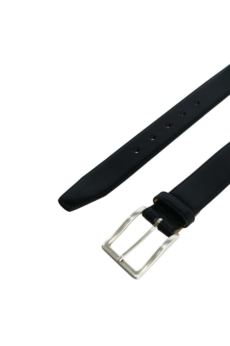 Men's Somerset Smooth Calfskin Dress Belt, Alternate, color, Black