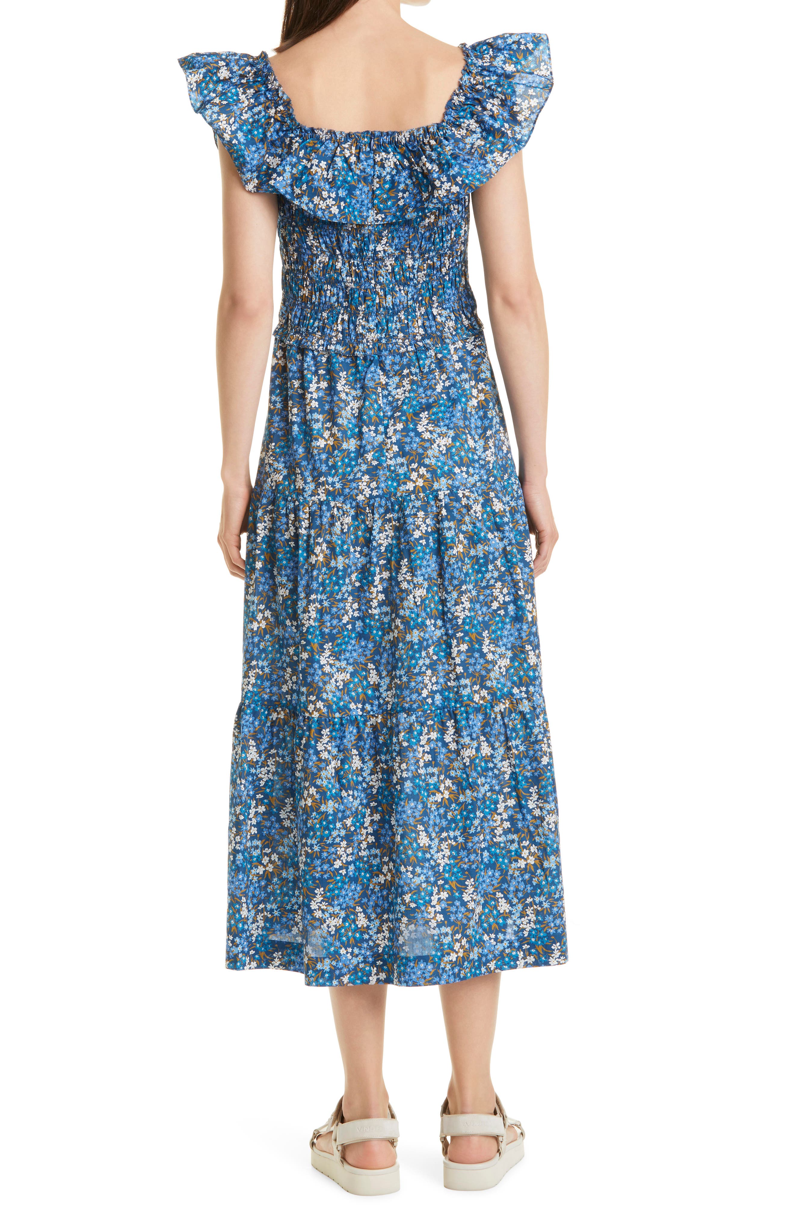 Sea NY Sea Lissa Liberty Floral Cotton Sundress (Women) | Nordstromrack