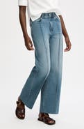 Sam Edelman High Waist Wide Leg Trouser Jeans