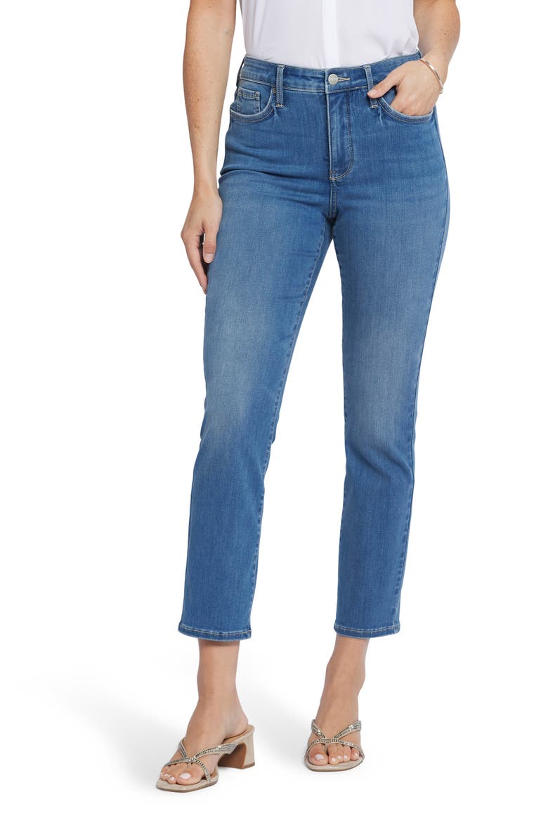 Curve Shaper Sheri Ankle Slim Jeans, Main, color, BLUEWATER