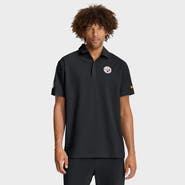 Nike Men's Nike Black Pittsburgh Steelers Sideline City Pride Woven Performance Polo