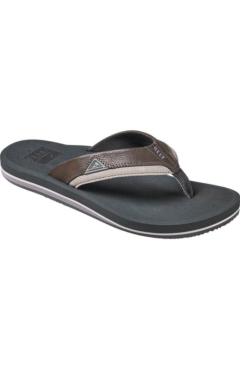 Reef Cushion Dawn Flip Flop, Main, color, Grey