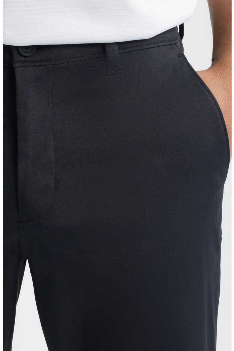 IslandZone® Flat-Front Golf Pants, Alternate, color, BLACK