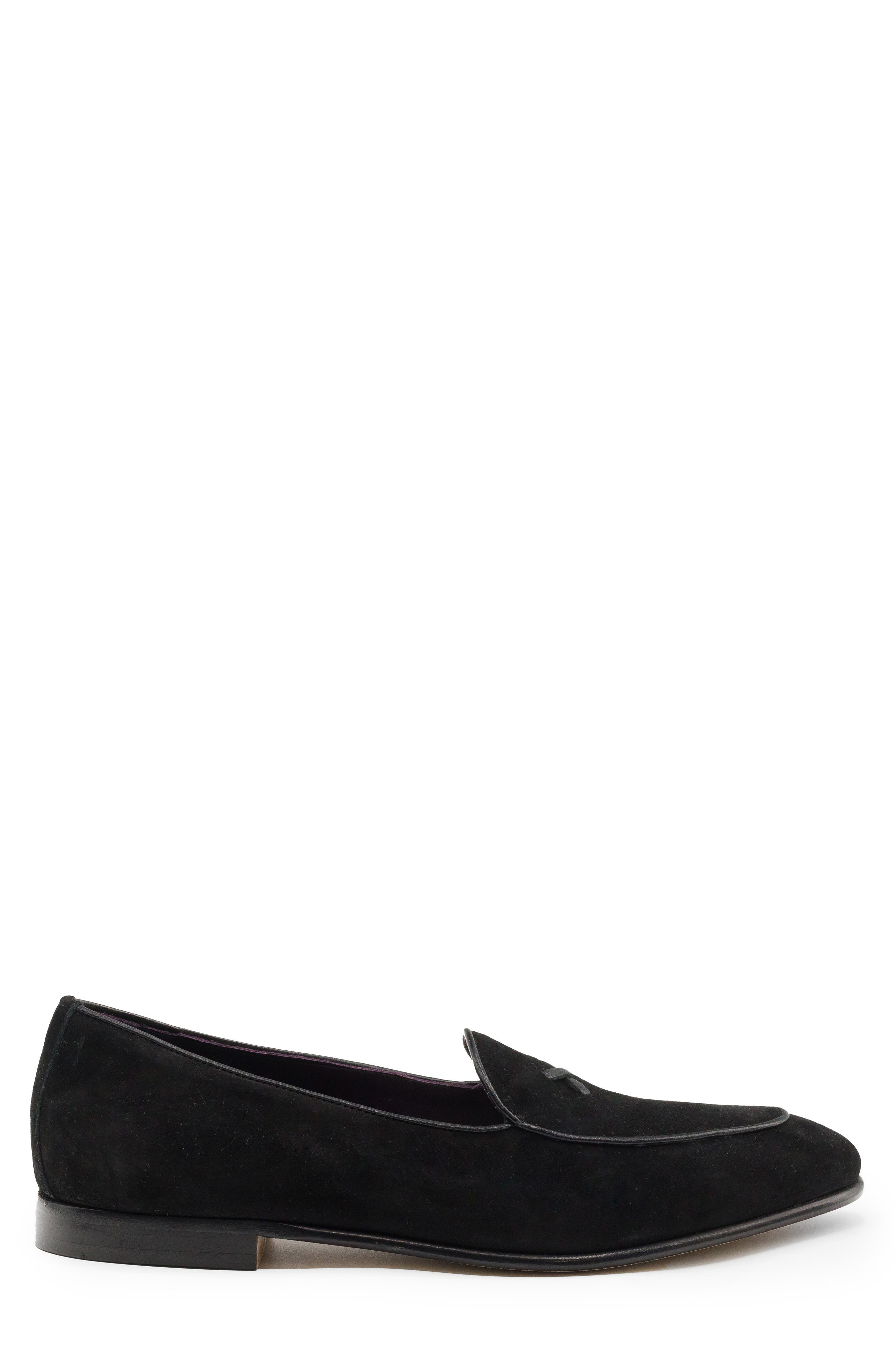 Zelli Italia Italian 'X' Loafer, Alternate, color, 