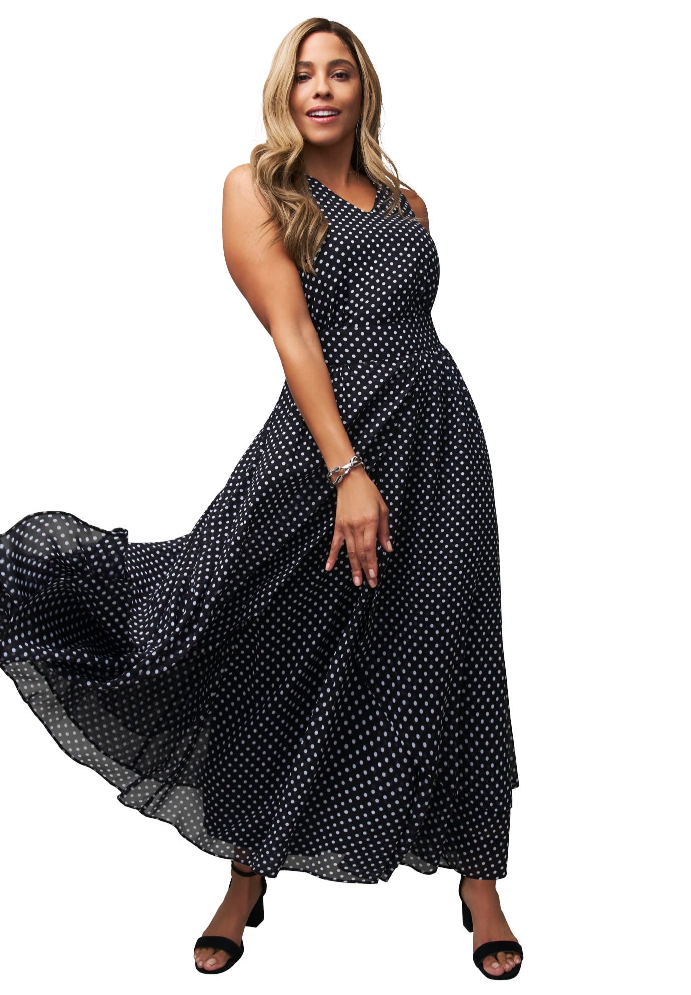BLACK POLKA DOT