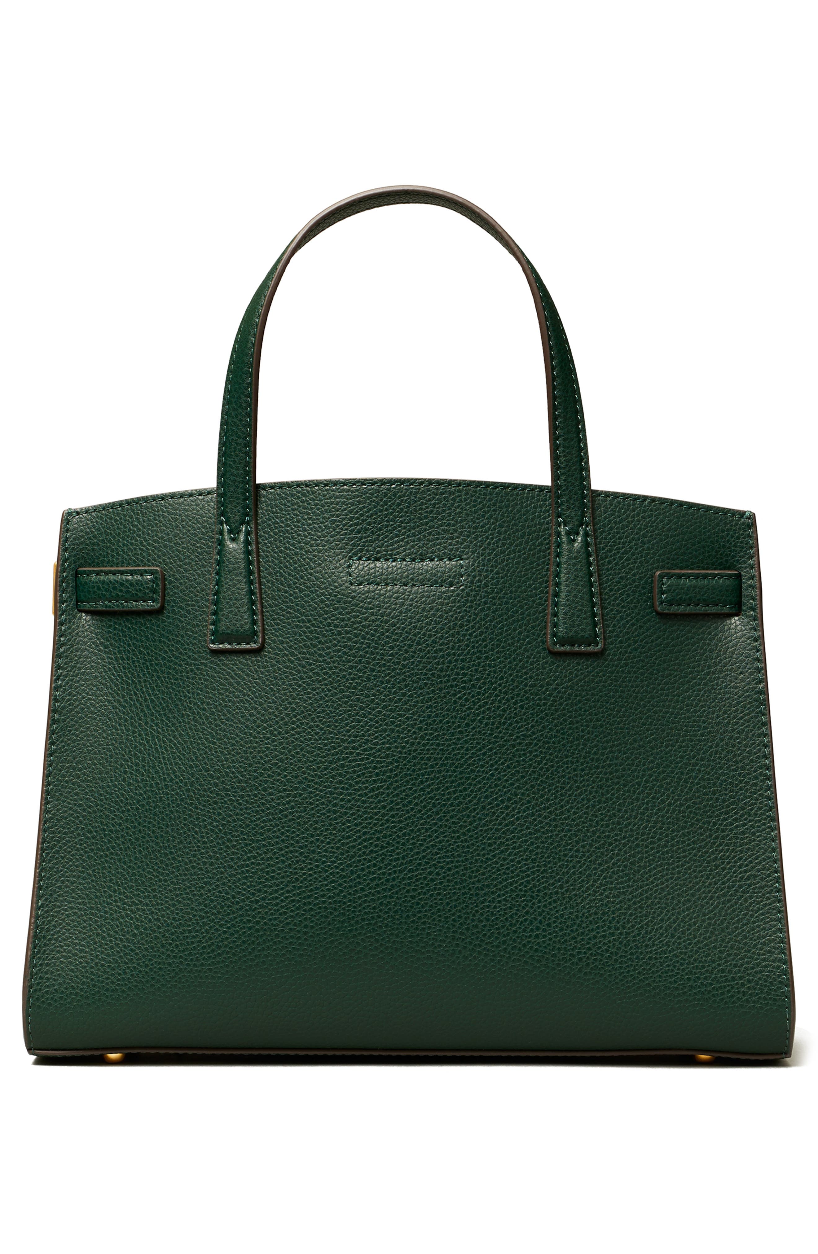 Tory Burch Small Walker Leather Satchel, Alternate, color, 