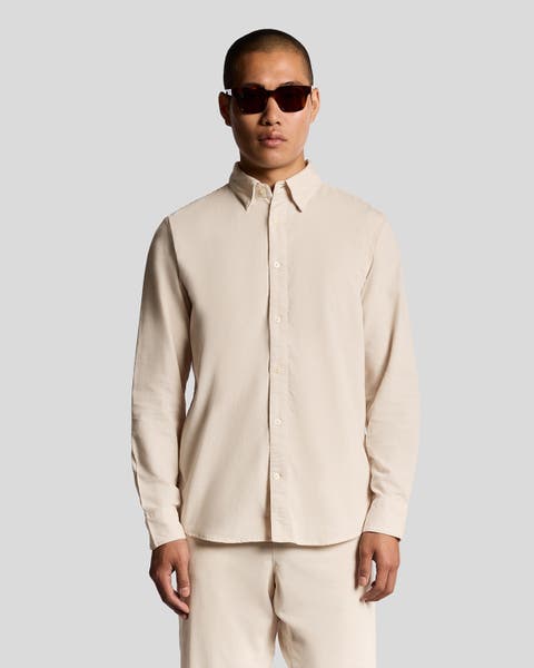 Long Sleeve Micro Corduroy Shirt