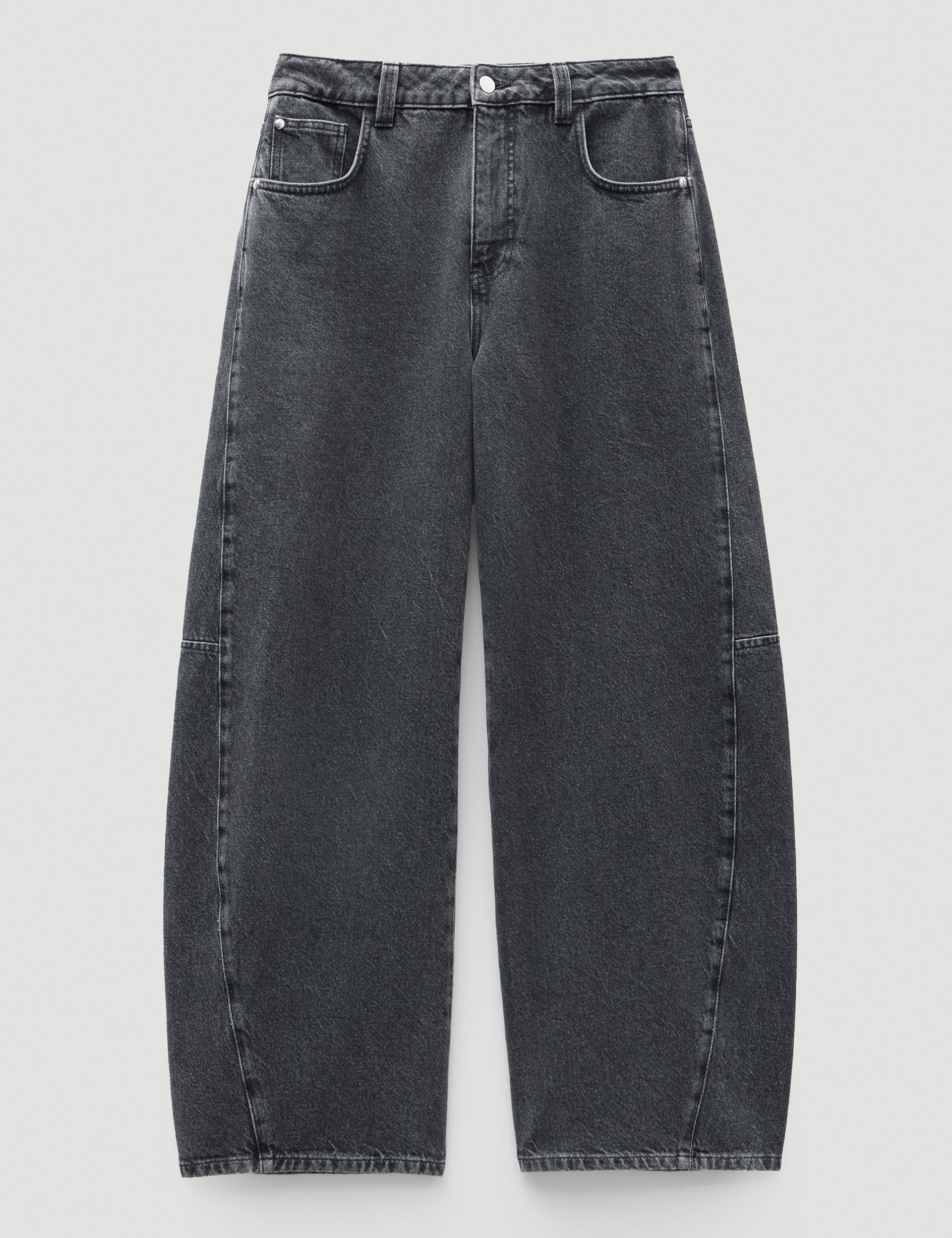 Bree Horseshoe Barrel Leg Jeans - image 2