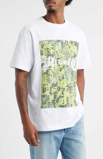 PURPLE BRAND Textured Cotton Jersey Graphic Muscle Tee