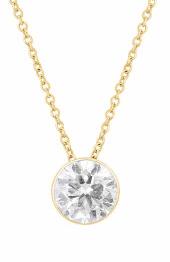 Lab-Grown Diamond Pendant Necklace