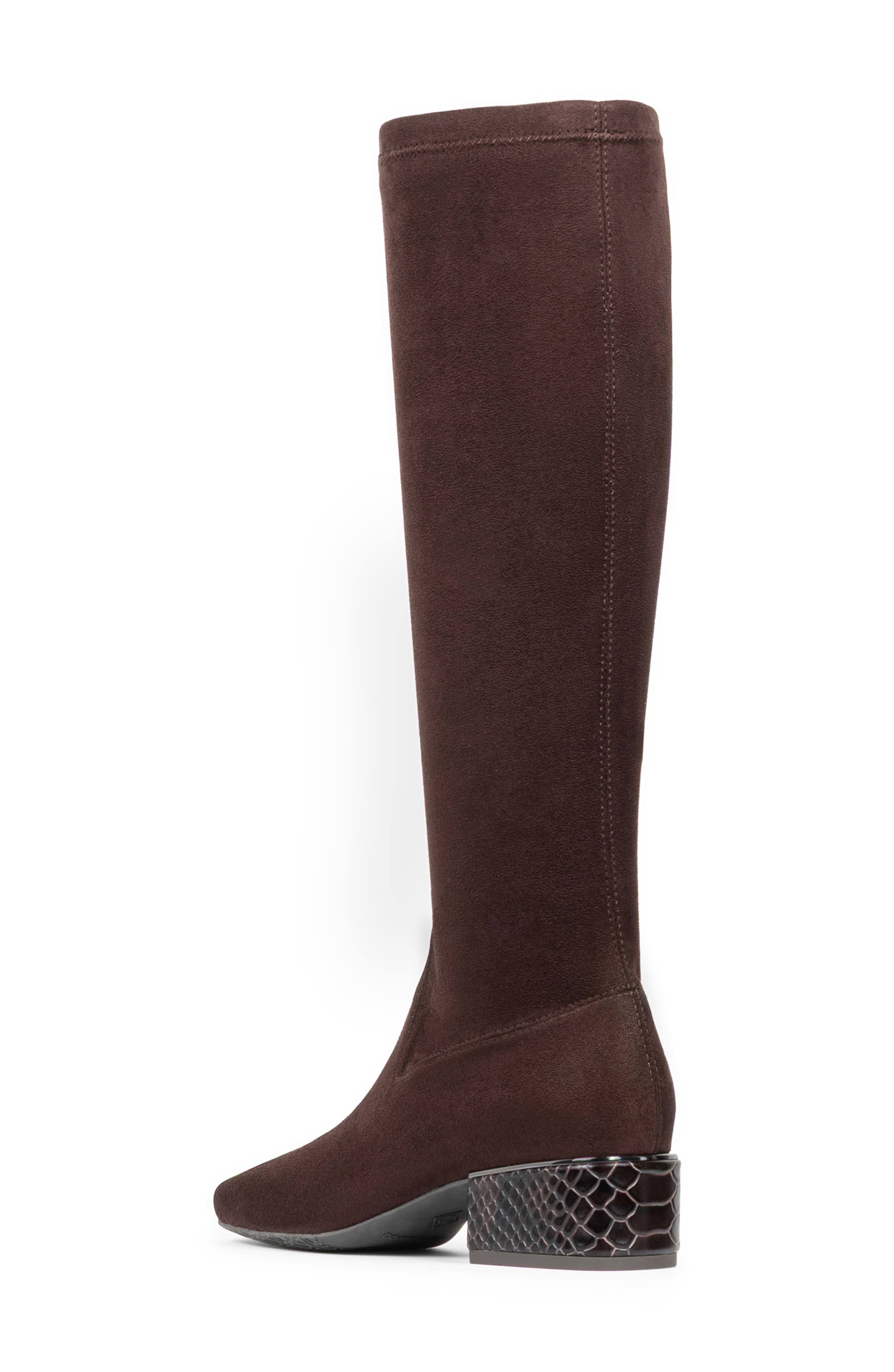 Donald Pliner Avera Knee High Boot, Alternate, color, Dark Brown