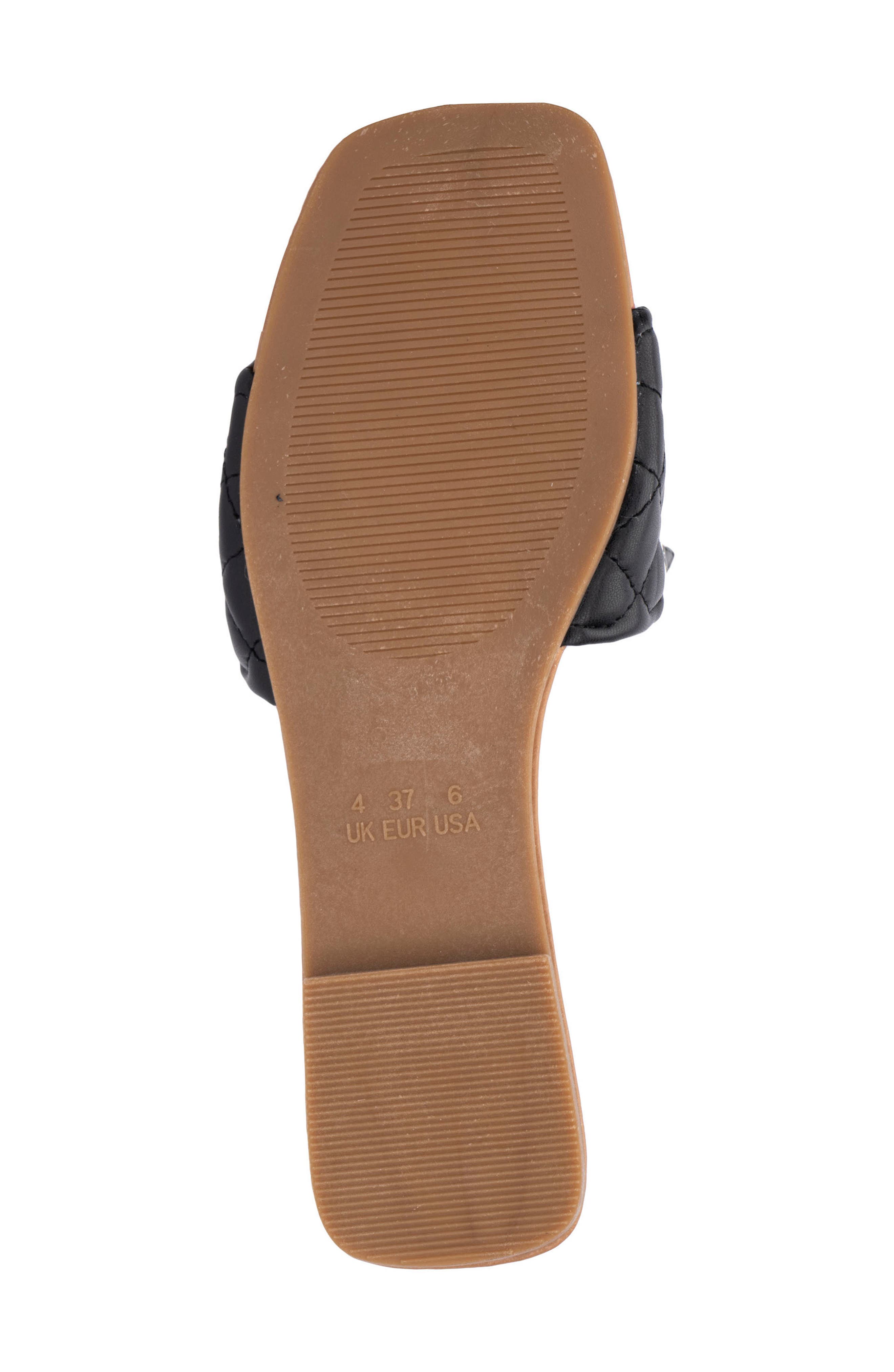 OLIVIA MILLER Shelly Quilt Stud Sandal, Alternate, color, 